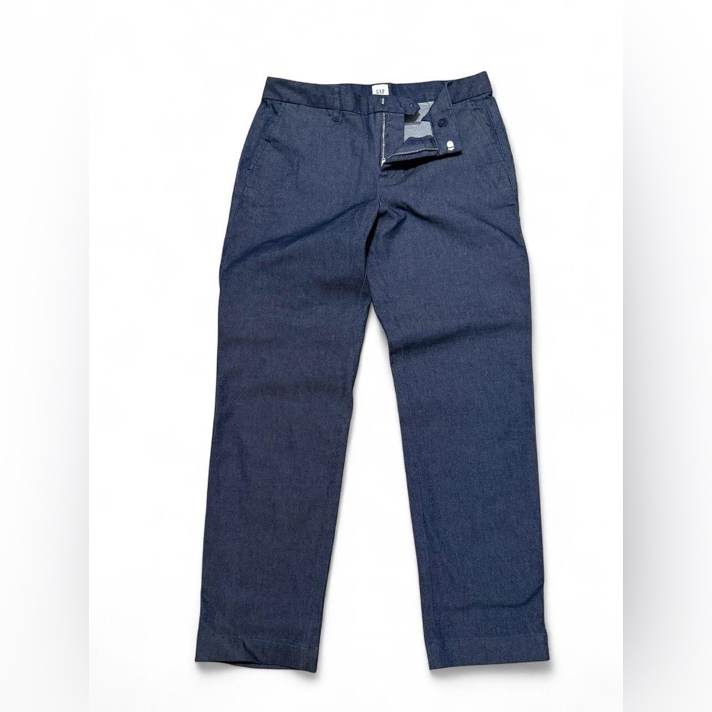 GAP Dark Blue Slim City Crop Pants Size 4